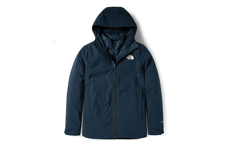 TNF 3-in-1 Waterproof Insulated Jacket Deep Blue Winter Outdoor 4N9T-U6R