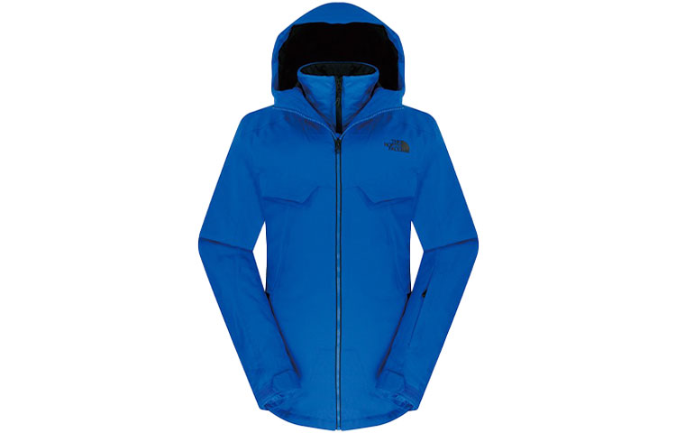 TNF 3-in-1 Waterproof Windproof Hooded Jacket Winter Blue NF0A2TJ7-F89