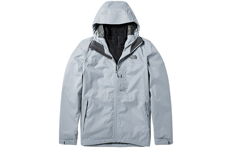TNF 3-in-1 Waterproof Windproof Winter Jacket Gray NF0A4UDC-V3T
