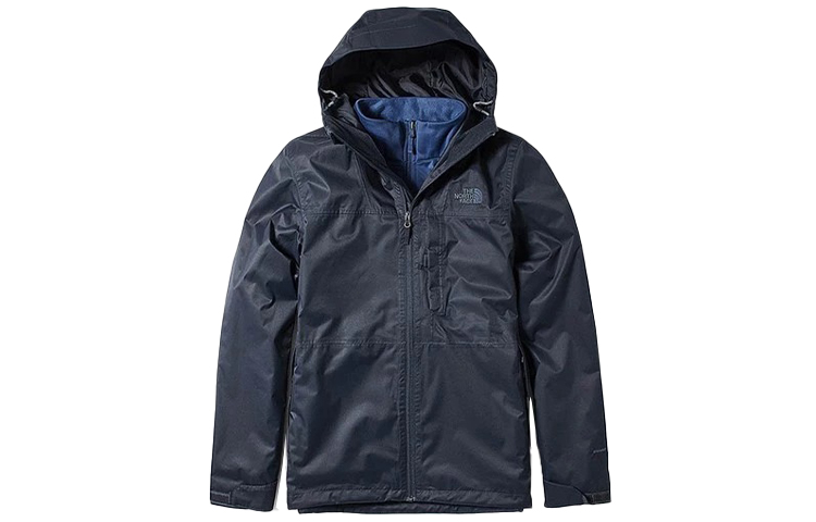 TNF 3-in-1 Waterproof Winter Jacket Blue Outdoor Fleece NF0A4NCL-LMW