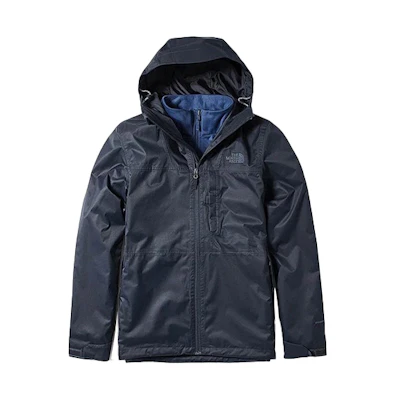 TNF 3-in-1 Waterproof Winter Jacket Blue Outdoor Fleece NF0A4NCL-LMW