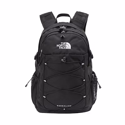 TNF 30L Casual Outdoor Backpack Black Unisex Travel Bag. NM2DP03A