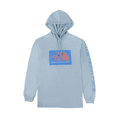 TNF 66 California Big Logo Hoodie Pink Blue Casual Sweatshirt NF0A4A9K-KL8