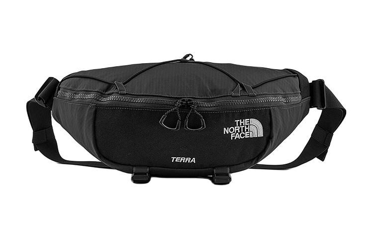 TNF 6L TERRA Black Recycled Nylon Outdoor Waist Bag Unisex. NF0A81ENMN81