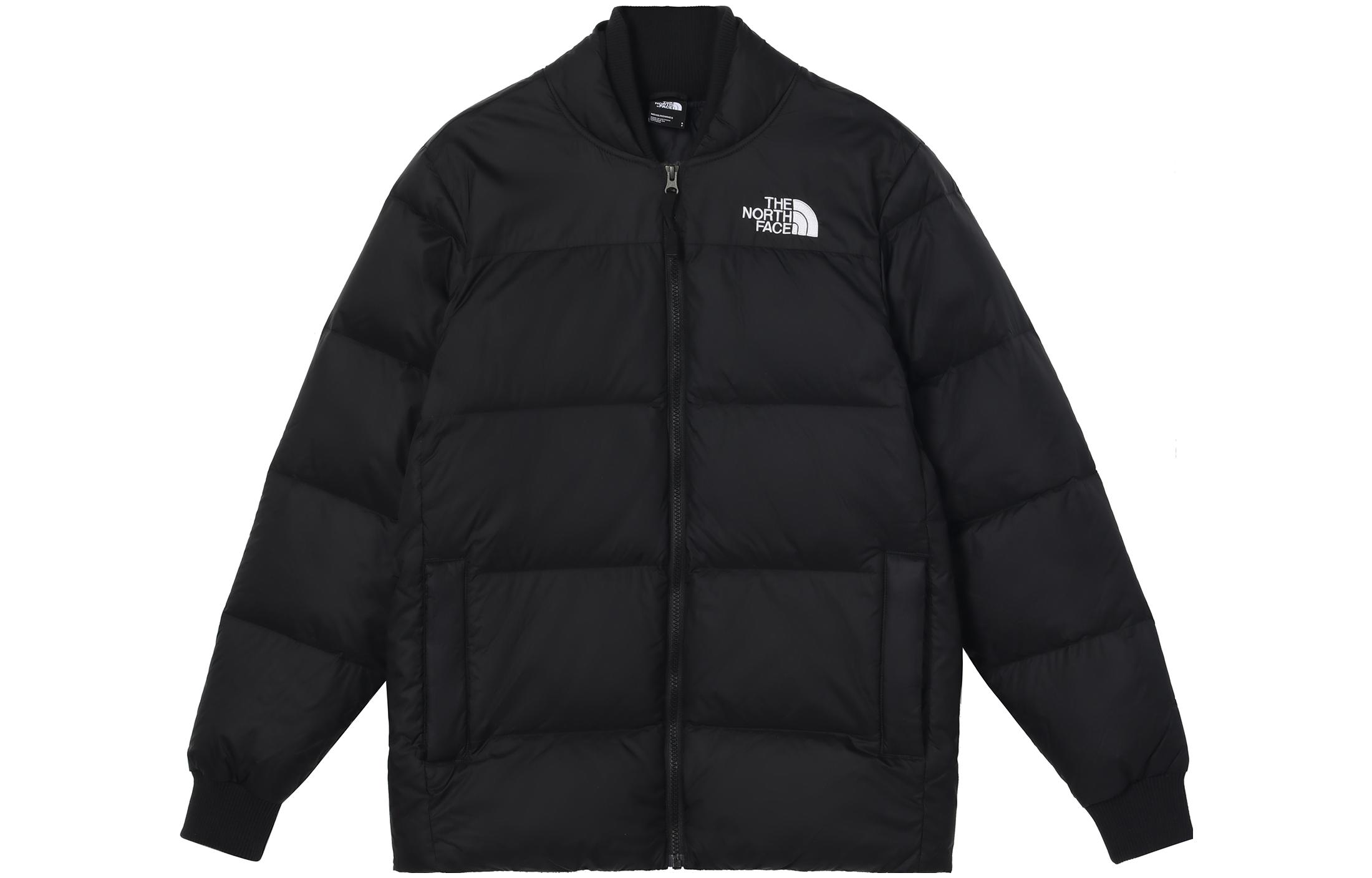 TNF 700 Fill Down Jacket Black Unisex with Logo Print NF0A5ITG-JK3