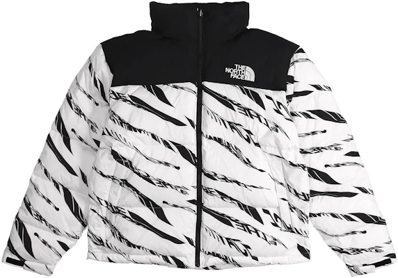 THE NORTH FACE 700 填充斑馬紋可收納羽絨外套 - 白色 NF0A5AXQ-LG4 Order THE NORTH FACE 700 填充斑馬紋可收納羽絨外套 - 白色 NF0A5AXQ-LG4