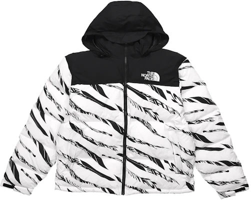 THE NORTH FACE 700 填充斑馬紋可收納羽絨外套 - 白色 NF0A5AXQ-LG4 Shop THE NORTH FACE 700 填充斑馬紋可收納羽絨外套 - 白色 NF0A5AXQ-LG4