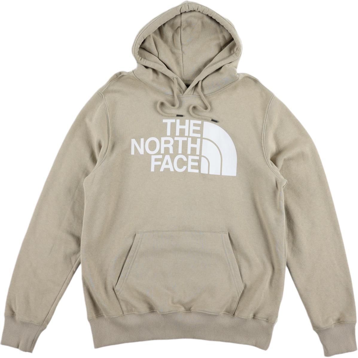 TNF 80/20 Half Dome Logo Hoodie - Linen Color NF0A4QQO-CEL