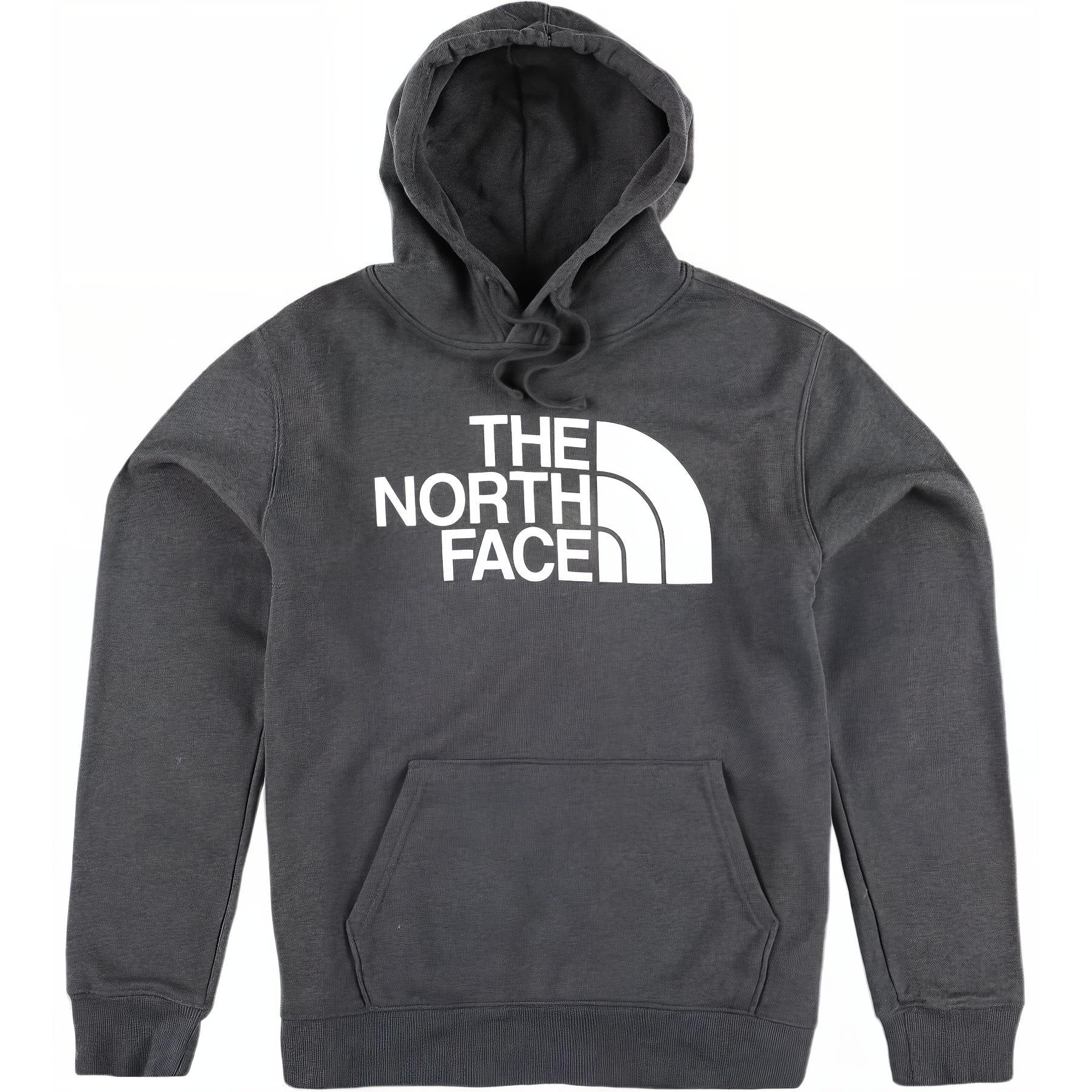 TNF 80/20 Half Dome Logo Hoodie in Dark Gray NF0A4QQO-DYZ