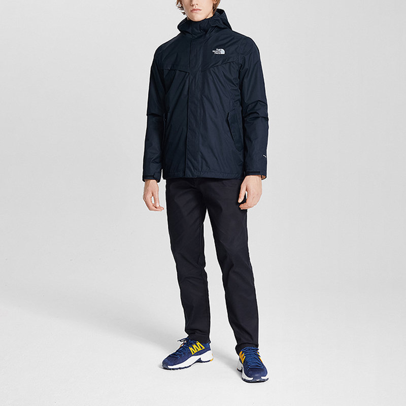 TNF  3-in-1 Hooded Waterproof Hiking Jacket Blue/Khaki. NF0A4U7X-X9V 圖 3