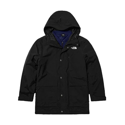 TNF 3-in-1 Waterproof Windproof Down Jacket Black. NF0A81QR-50V
