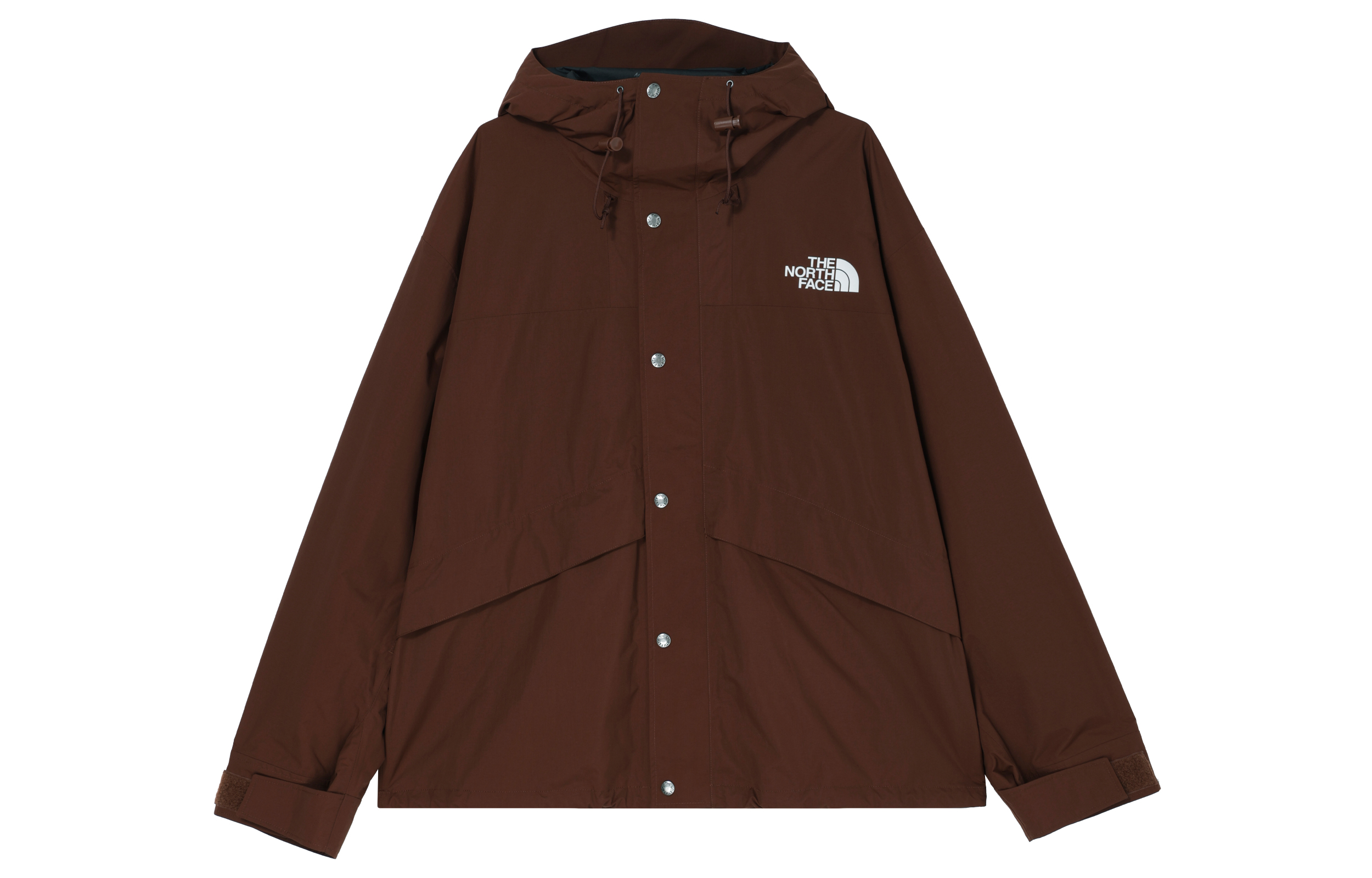 TNF '86 Logo Colorblock Brown Windproof Waterproof Jacket NF0A7UR9-6S2