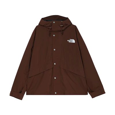 TNF '86 Logo Colorblock Brown Windproof Waterproof Jacket NF0A7UR9-6S2