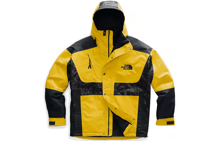 TNF '94 Rage Waterproof Insulated Hoodie Jacket Yellow Unisex NF0A3XAP-HS7