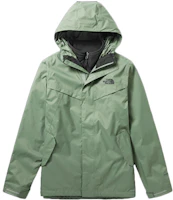 THE NORTH FACE / 3-in-1 Detachable Fleece Green Winter Jacket 46JL-4NX THE NORTH FACE / 3-in-1 Detachable Fleece Green Winter Jacket 46JL-4NX