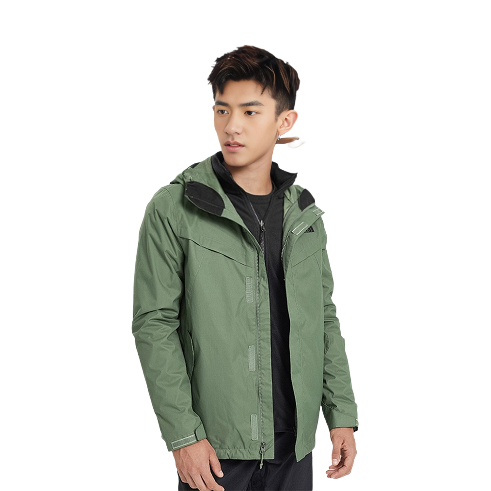 THE NORTH FACE / 3-in-1 Detachable Fleece Green Winter Jacket 46JL-4NX 圖 6