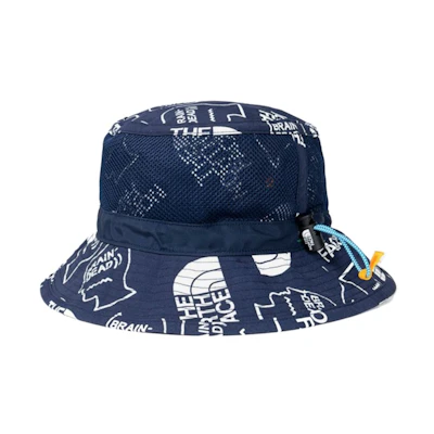 THE NORTH FACE × BRAIN DEAD Collaboration Blue Bucket Hat BDTNF-BH-NVY-20AW