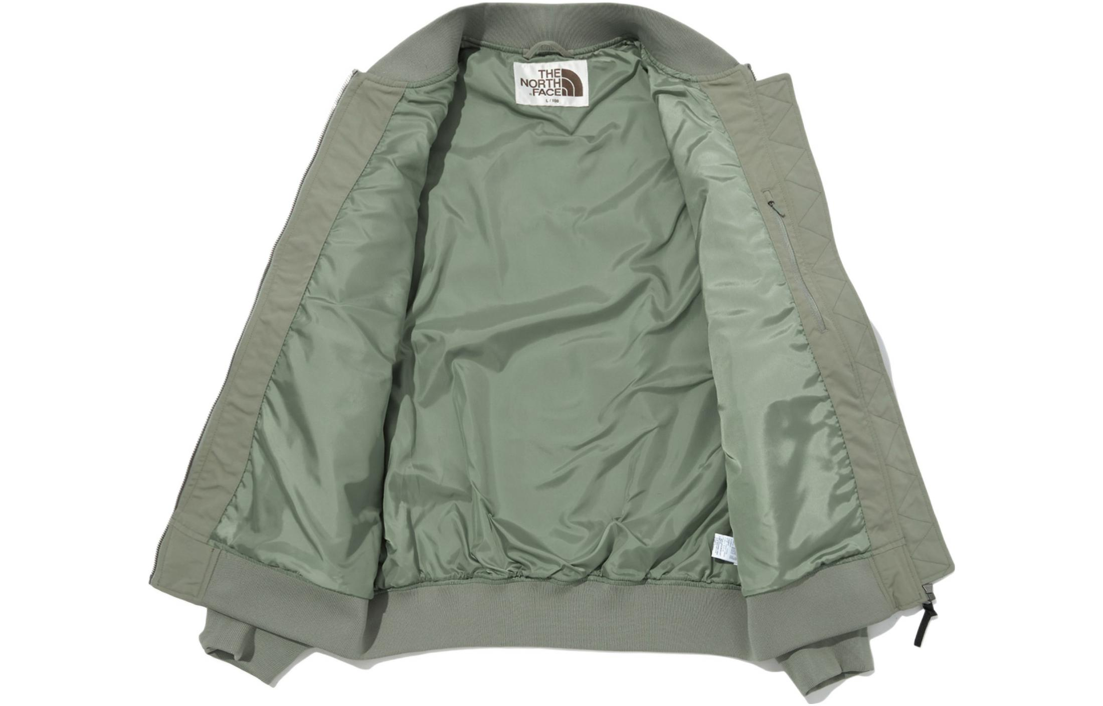 Shop THE NORTH FACE  All-round Bomber Military Green Outdoor Jacket. NJ3BN02K