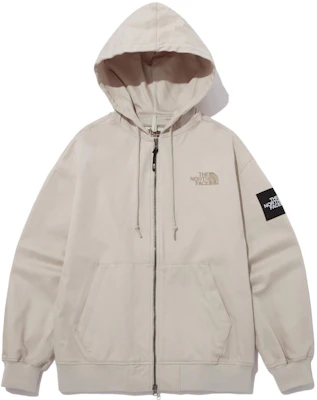 The North Face Beige Hoodie Jacket with Solid Logo Graphic. NJ3BP04L Buy The North Face Beige Hoodie Jacket with Solid Logo Graphic. NJ3BP04L
