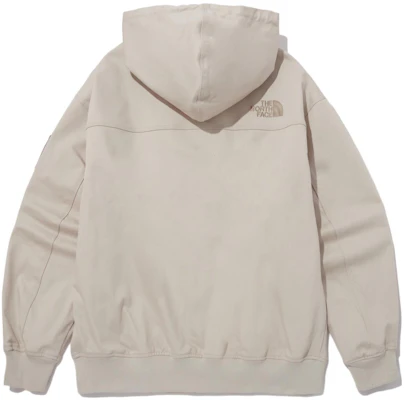 The North Face Beige Hoodie Jacket with Solid Logo Graphic. NJ3BP04L Lookbook The North Face Beige Hoodie Jacket with Solid Logo Graphic. NJ3BP04L