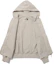 Shop The North Face Beige Hoodie Jacket with Solid Logo Graphic. NJ3BP04L