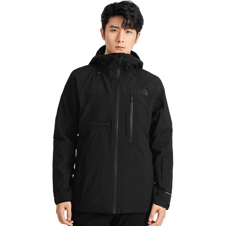 Order 노스페이스 블랙 후드 긴소매 재킷 NF0A4QWV-JK3