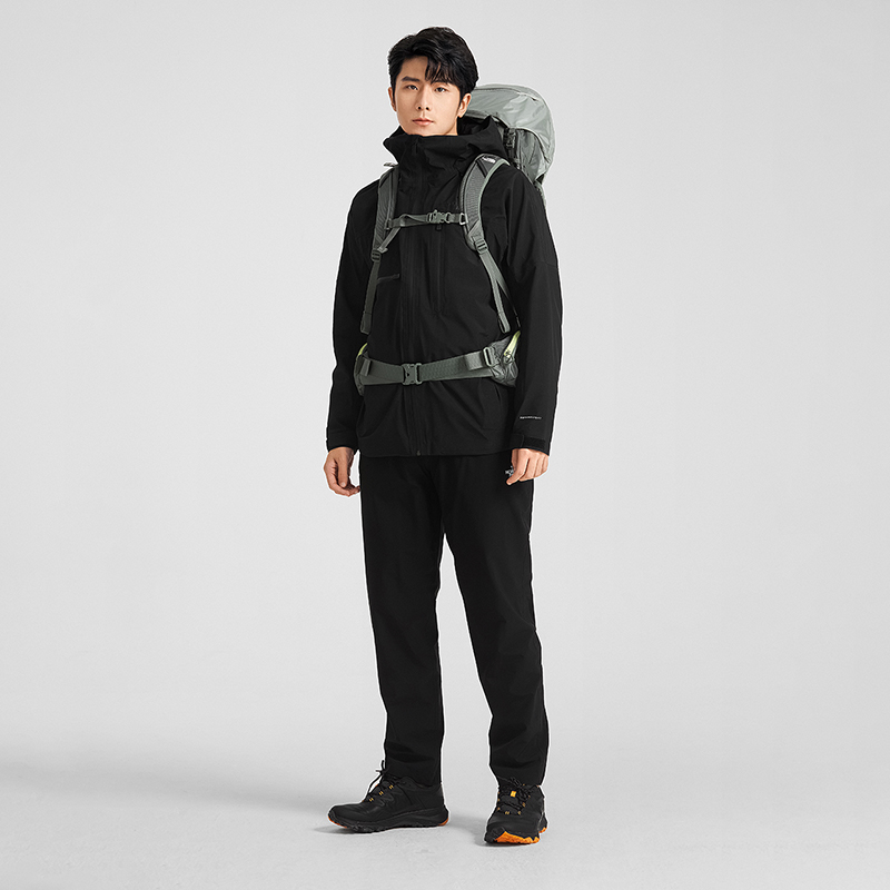 Shop 노스페이스 블랙 후드 긴소매 재킷 NF0A4QWV-JK3