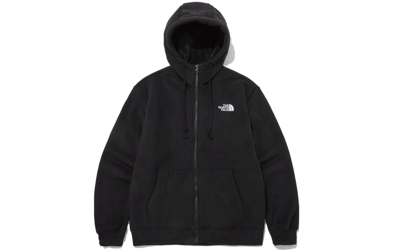 TNF  Black Solid Badge Fleece Hoodie. NJ4FP61A 圖 2