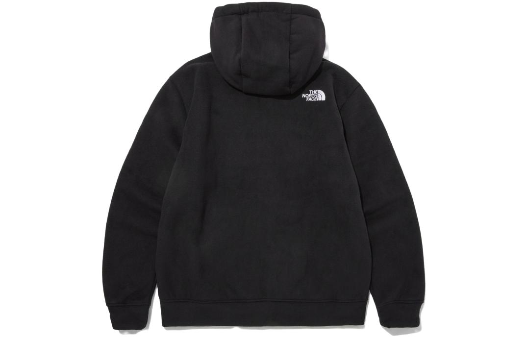 TNF  Black Solid Badge Fleece Hoodie. NJ4FP61A 圖 3