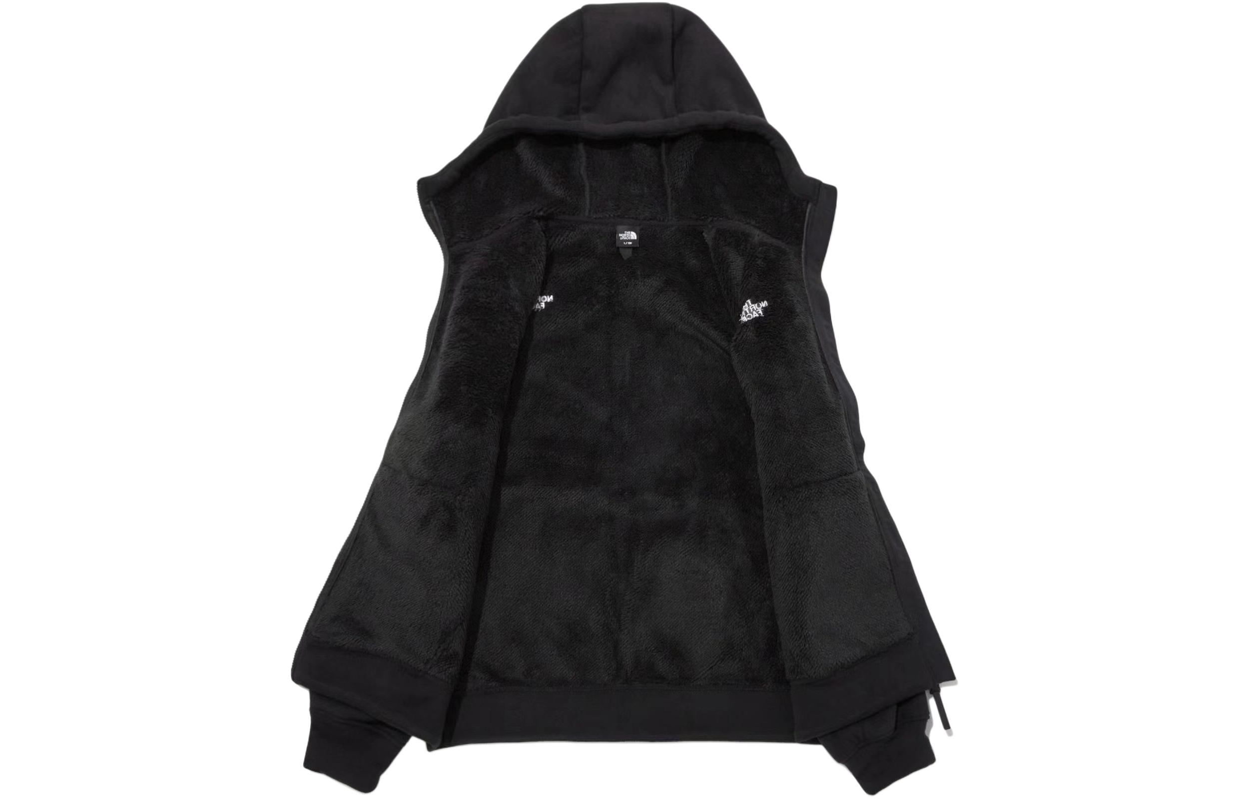 TNF  Black Solid Badge Fleece Hoodie. NJ4FP61A 圖 4