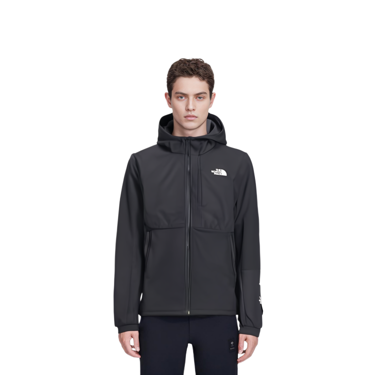 TNF  Black Solid Comfortable Breathable Jacket NF0A5GAF-JK3 圖 3