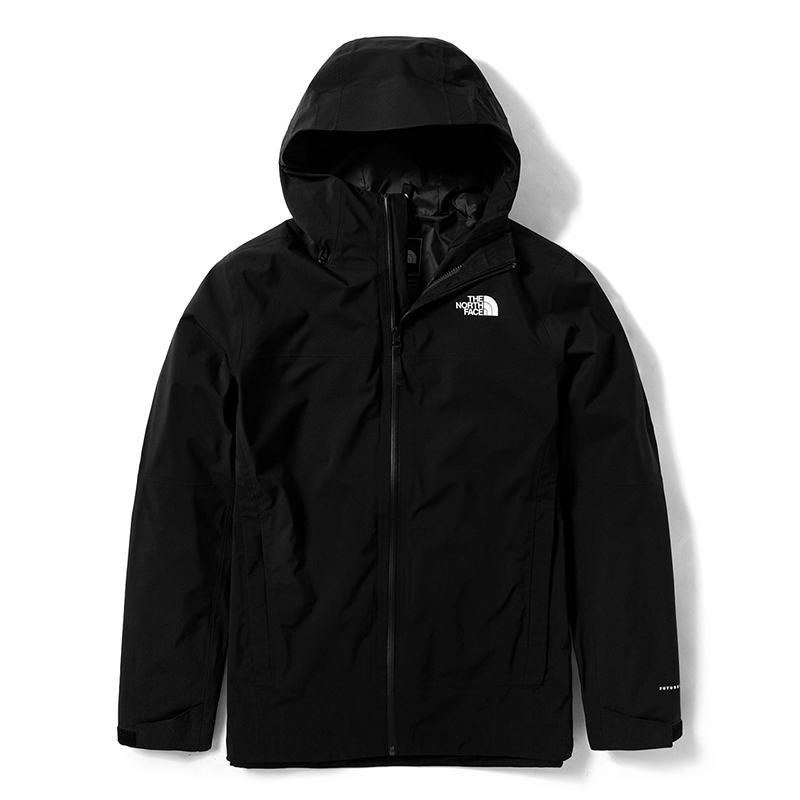The North Face  Black Waterproof Breathable Outdoor Hoodie Jacket. NF0A4N9R-JK3
