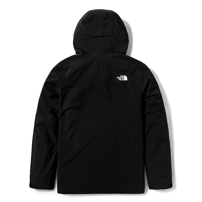 Lookbook ザ・ノース・フェイス ブラック 防水 通気性 アウトドア フーディジャケット NF0A4N9R-JK3