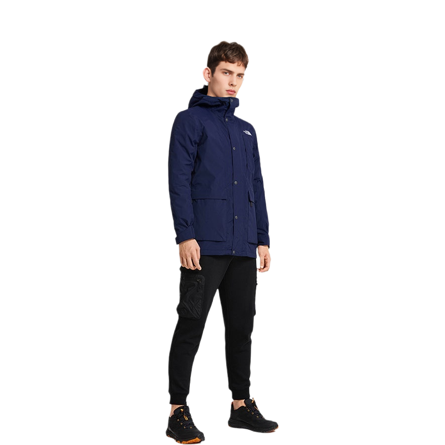 Shop The North Face  Blue 3-in-1 Waterproof Hooded Jacket Outdoor Apparel. NF0A7QPD-6U4