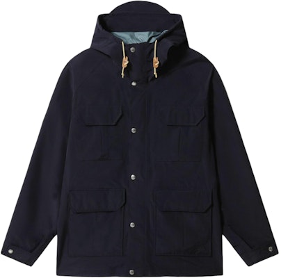 ザ・ノース・フェイス ブルー 防水 フード付き 長袖 アウトドアコート NF0A55NF-TE3 Buy ザ・ノース・フェイス ブルー 防水 フード付き 長袖 アウトドアコート NF0A55NF-TE3