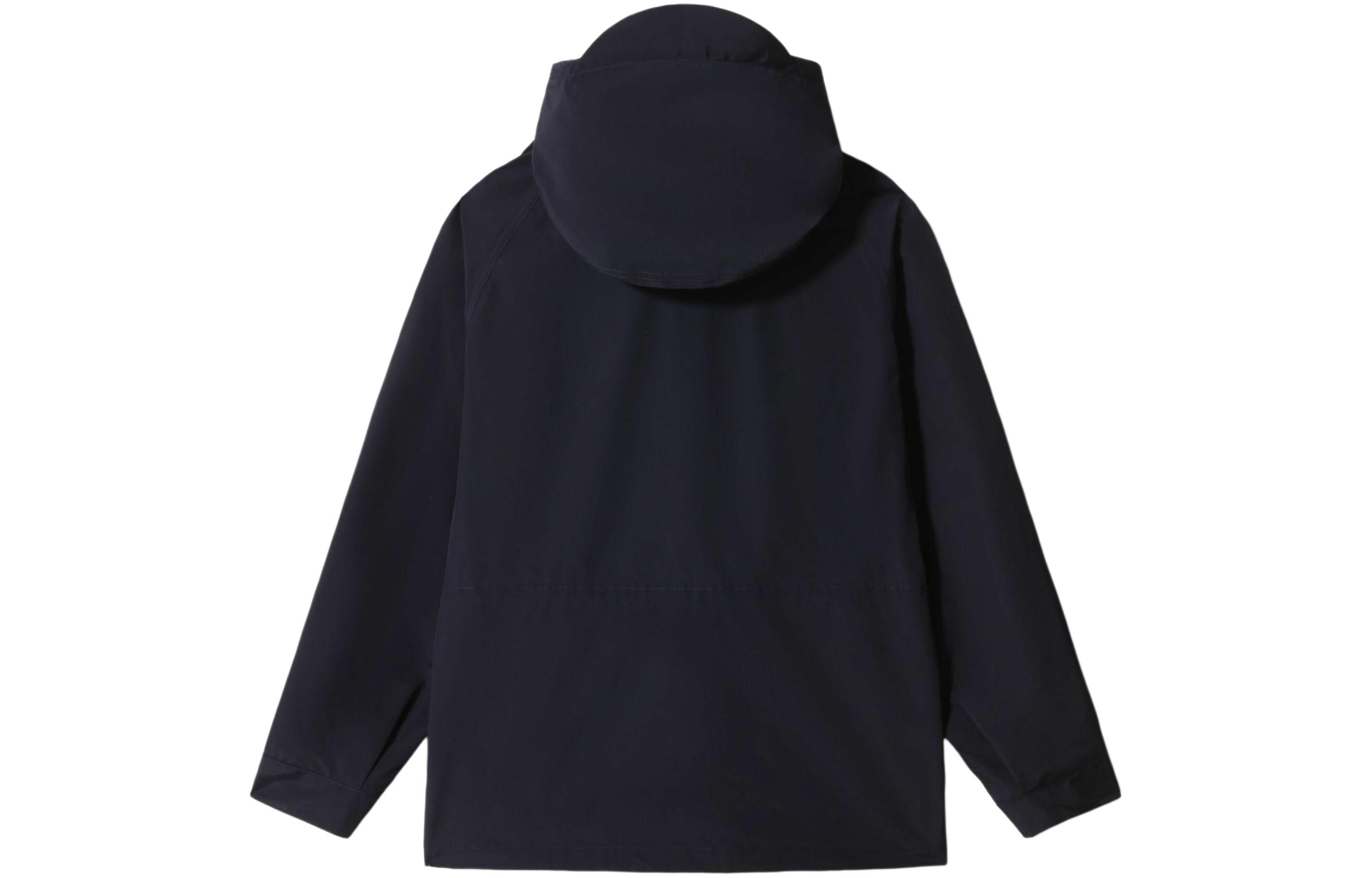 Lookbook ザ・ノース・フェイス ブルー 防水 フード付き 長袖 アウトドアコート NF0A55NF-TE3