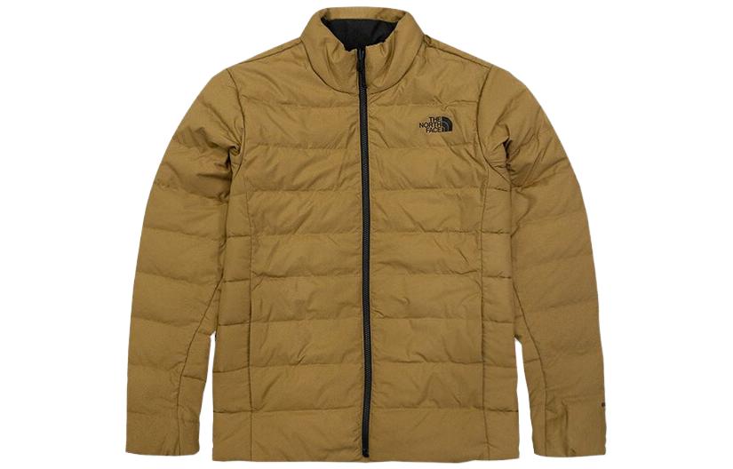 Lookbook ザ・ノース・フェイス ブラウン 3イン1 防水 防風 フード付きジャケット NF0A83SL-YW3