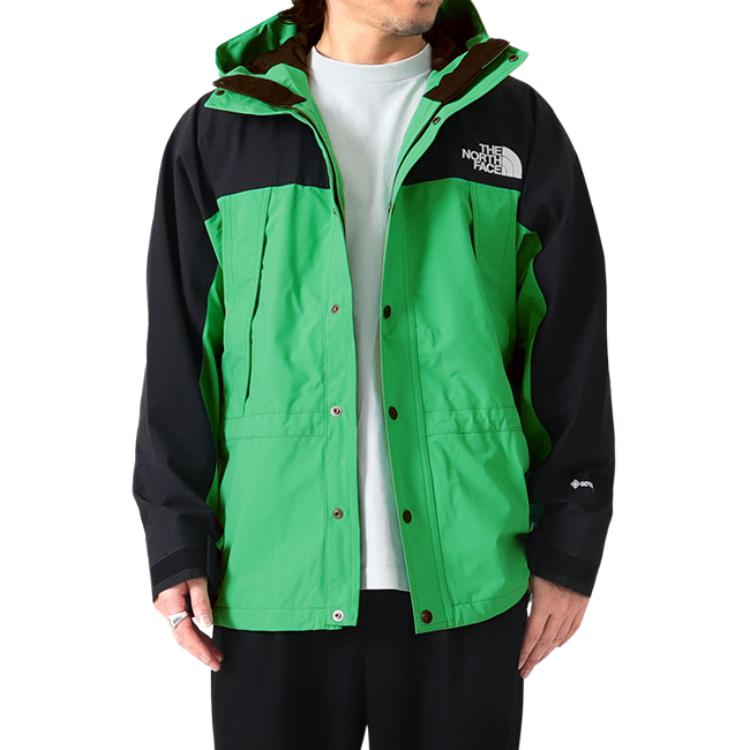 TNF  Colorblock Logo Hoodie Zip Jacket Teal Green NP62236-OK 圖 4