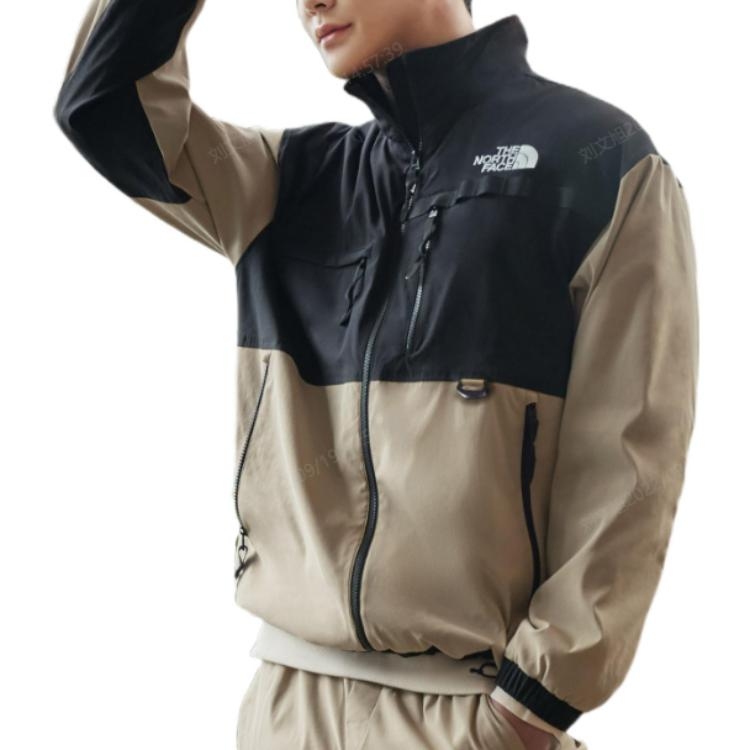 THE NORTH FACE  Colorblock Logo Print Stand Collar Jacket NJ3BN54C 圖 4