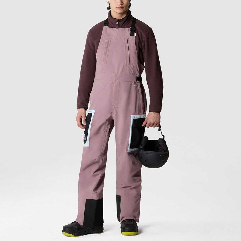 Shop The North Face  Colorblock Waterproof Breathable Overalls Light Khaki. NF0A82V1-I0V