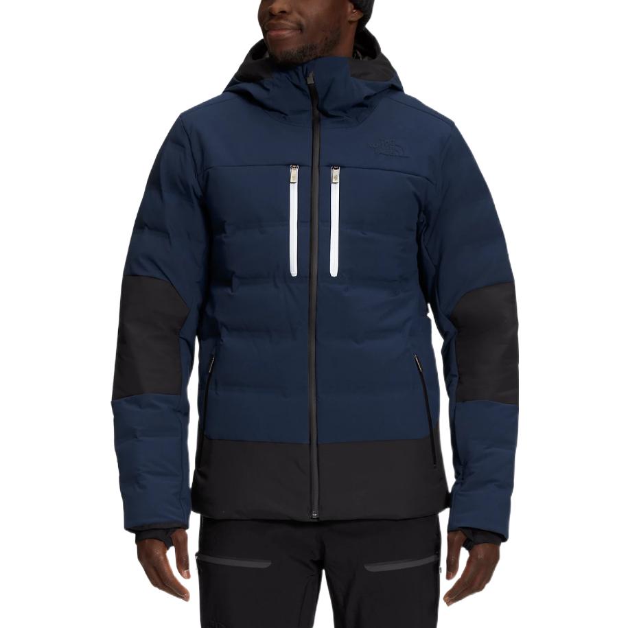 Shop The North Face  Colorblock Waterproof Down Jacket with Logo and Hood. NF0A7UTR-92A