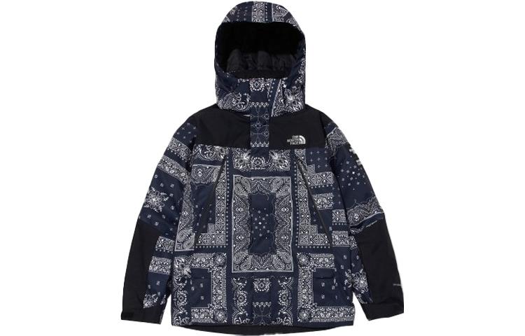 TNF  Downhill Ski Paisley Hooded Winter Jacket Black. NJ2SM65B 圖 2