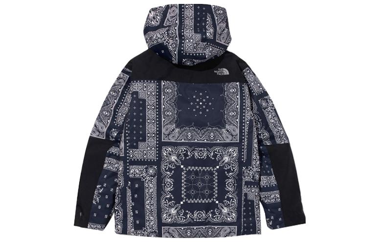 TNF  Downhill Ski Paisley Hooded Winter Jacket Black. NJ2SM65B 圖 3