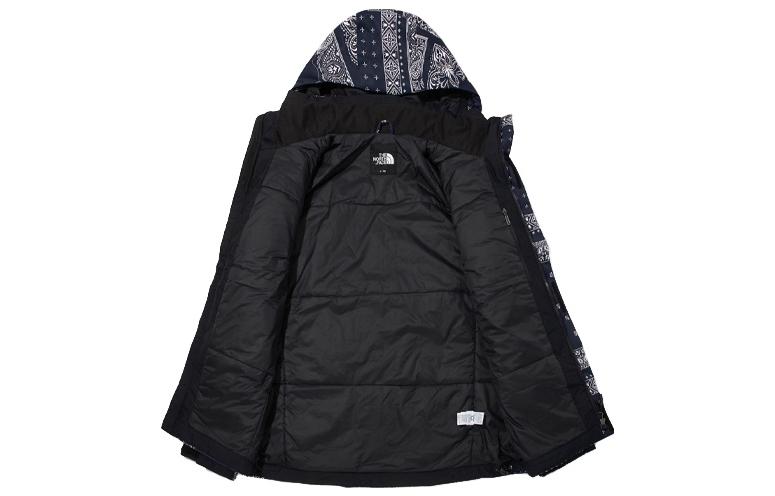 TNF  Downhill Ski Paisley Hooded Winter Jacket Black. NJ2SM65B 圖 4