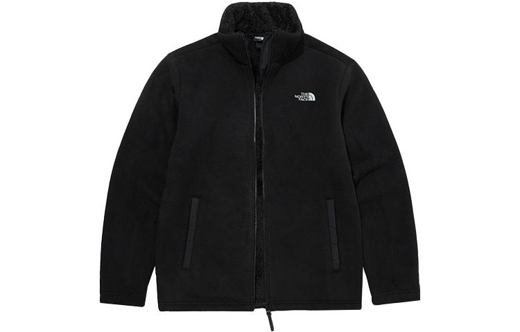 The North Face  Furry EX Fleece Jacket Black Full-Zip Logo Pullover. NJ4FM63A