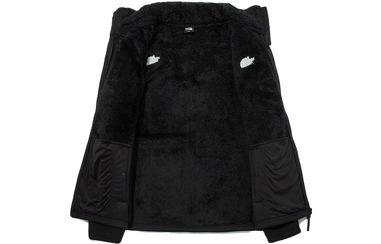 Shop The North Face Furry EX Fleece Jaket Hitam Full-Zip Logo Pullover. NJ4FM63A