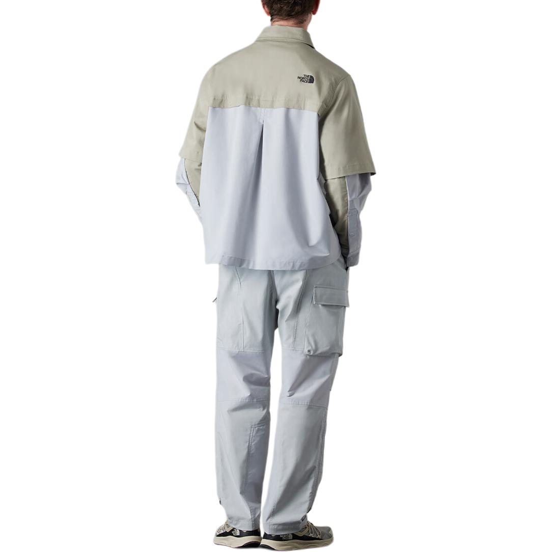 Details for The North Face  Gray Colorblock Water-Resistant Outdoor Shirt. NF0A8A8M-0QJ