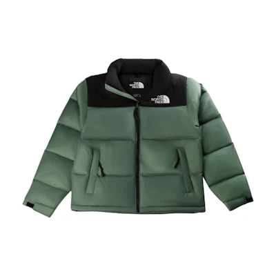 TNF Green Logo Zip-Up Jacket Long Sleeve Outerwear. NF0A3C8D-LFW
