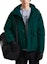 Shop THE NORTH FACE Green Waterproof Hooded Down Jacket with Logo & Zip Pockets NF0A7QT6-D7V