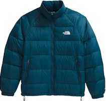 The North Face High Neck Puffer Jacket Solid Logo - Midnight Petrol. NF0A88XU-1NO The North Face High Neck Puffer Jacket Solid Logo - Midnight Petrol. NF0A88XU-1NO